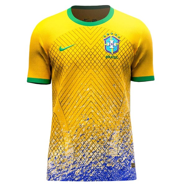 Thailand Trikot Brasilien Heim 2022 Gelb